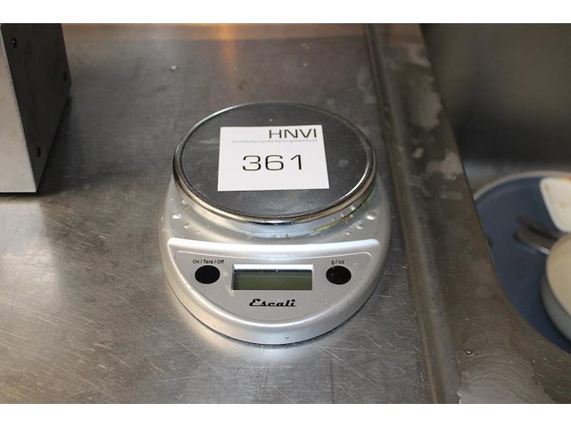 Keukenweegschaal escali. - afbeelding 1 van  2