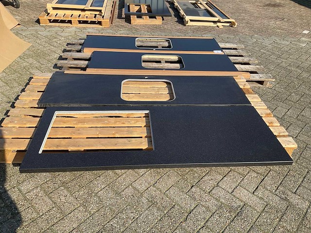 Keukenwerkblad polystone (4x) - afbeelding 2 van  2