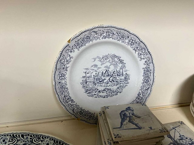 Keulse potten en decoratieborden (52x) - afbeelding 5 van  7