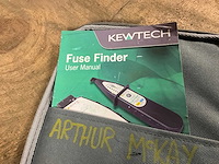 Kewtech fuse finder fase detector - afbeelding 3 van  4