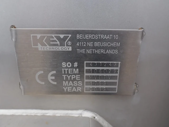 Key technology bv - afbeelding 7 van  8
