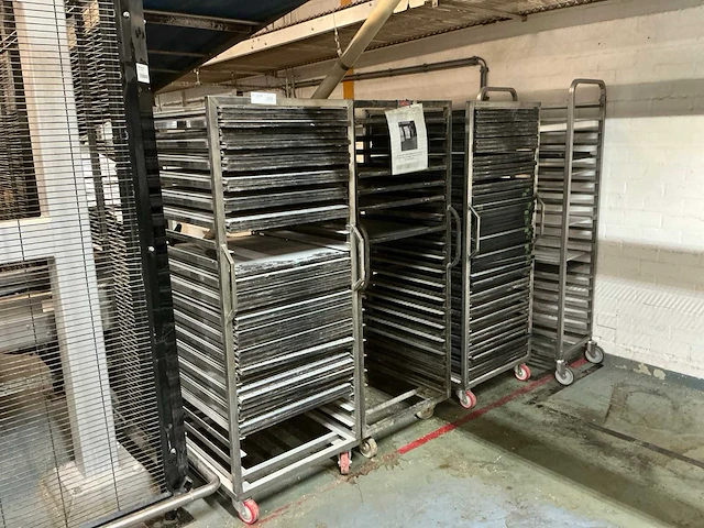 Keybake regaalwagen (4x) - afbeelding 1 van  7