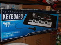 Keyboard met microfoon 1x loc o6 - afbeelding 2 van  5