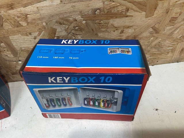 Keybox sleutelkast 10 haken (2x) - afbeelding 5 van  6