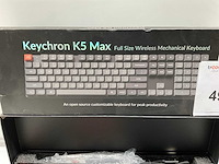 Keychron k5 max qwerty toetsenbord - afbeelding 2 van  6