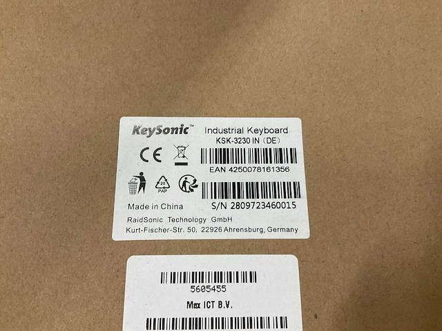 Keysonic ksk 3230 in (de) toetsenborden (4x) - afbeelding 2 van  3
