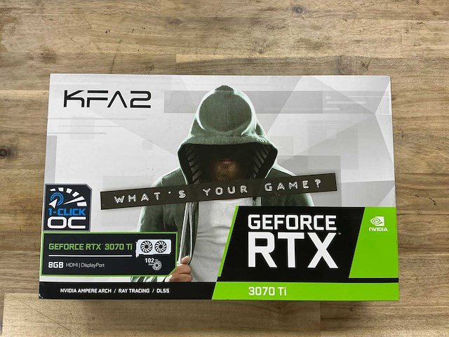 Kfa2 nvidia geforce rtx 3070 ti videokaart - afbeelding 1 van  3