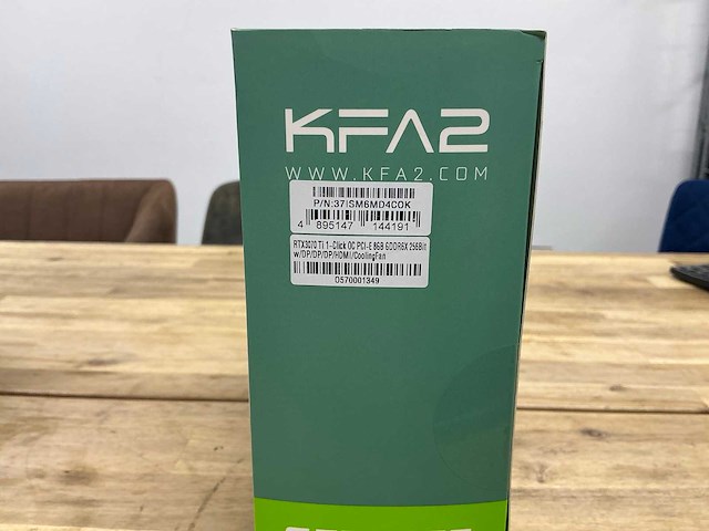 Kfa2 nvidia geforce rtx 3070 ti videokaart - afbeelding 3 van  3