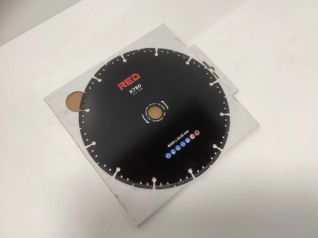 Kgs k780 diamantslijpschijf 230mm red - afbeelding 2 van  6