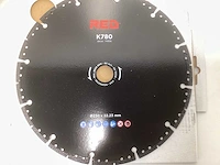 Kgs k780 diamantslijpschijf 230mm red - afbeelding 3 van  6