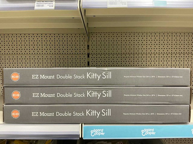 K&h 779092 ez kitty sill kattenbed (3x) - afbeelding 2 van  4