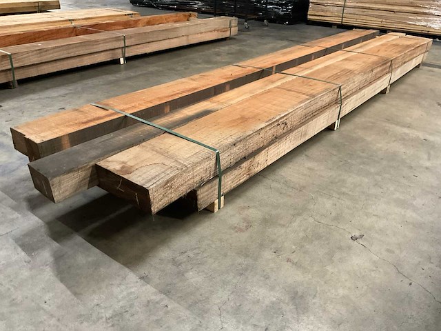 Khaya mahonie 105 mm ca. 0,672 m³ - afbeelding 3 van  5