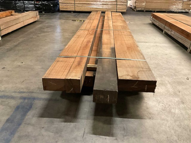 Khaya mahonie 105 mm ca. 0,672 m³ - afbeelding 4 van  5