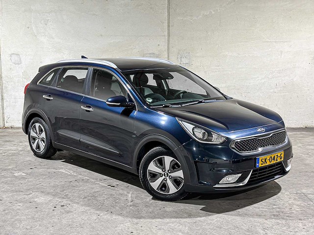 Kia niro 1.6 gdi hybrid dynamicline 141pk 2018 (origineel-nl + 1e eigenaar), sk-042-g - afbeelding 43 van  44