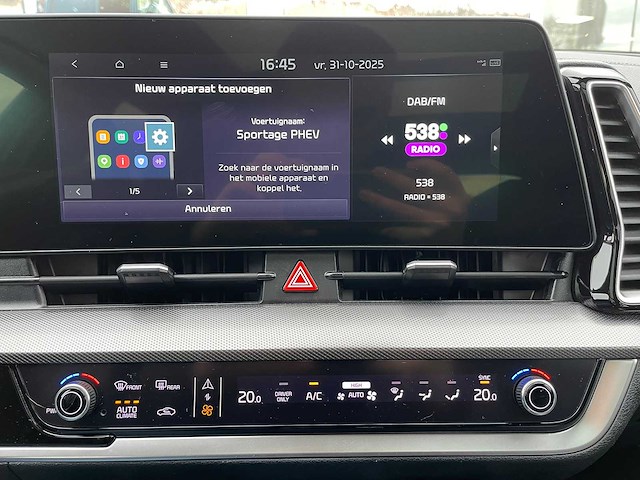 Kia sportage 1.6 plug-in hybrid gt-line premium 4wd 2022 - afbeelding 6 van  29
