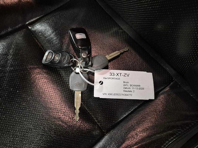 Kia sportage 2.0 cvvt comfort | 33-xt-zv - afbeelding 1 van  17