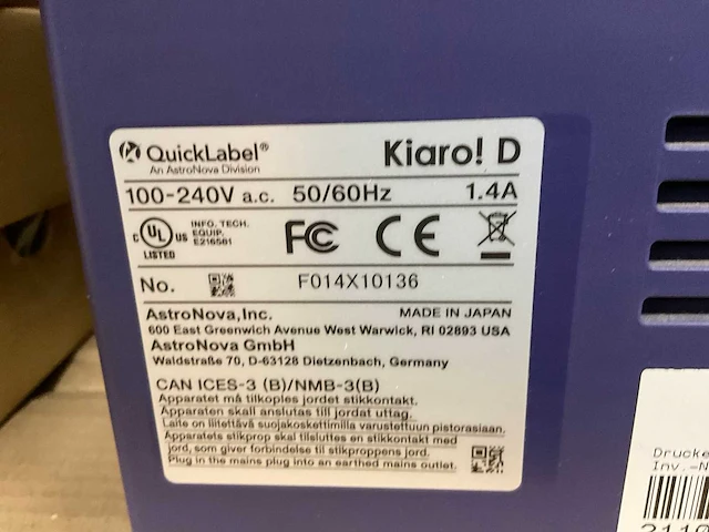 Kiaro/vip d/vp750 labelprinter (2x) - afbeelding 9 van  14
