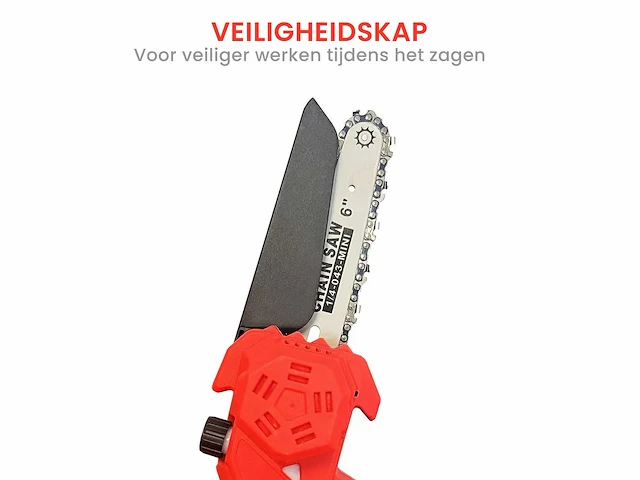 Kibani - accu kettingzaag - afbeelding 5 van  5