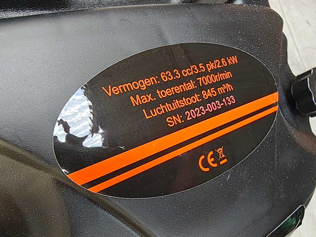 Kibani - bladblazer 63cc - afbeelding 3 van  15