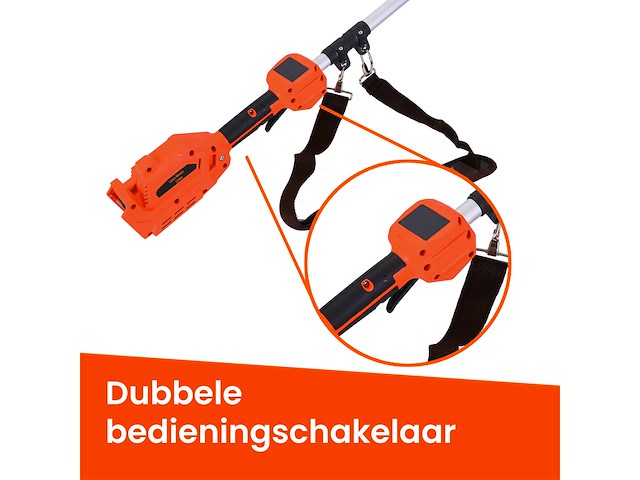 Kibani - bosmaaier met accu 2 in 1 - afbeelding 7 van  8