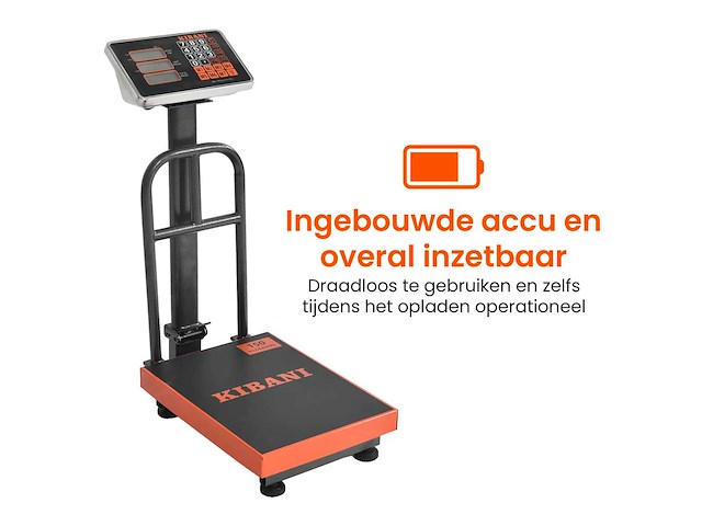 Kibani - weegschaal 150kg - afbeelding 4 van  5