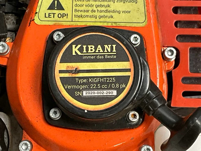 Kibani kigfht225 heggenschaar - afbeelding 5 van  5