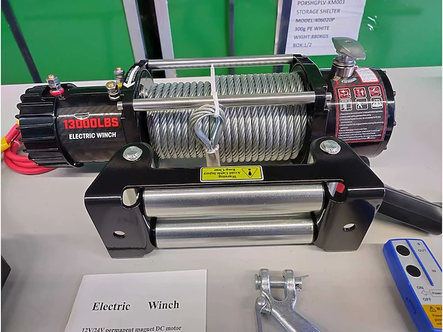Kibani wplw13000c kabellier 12 volt 5897kg - afbeelding 6 van  15