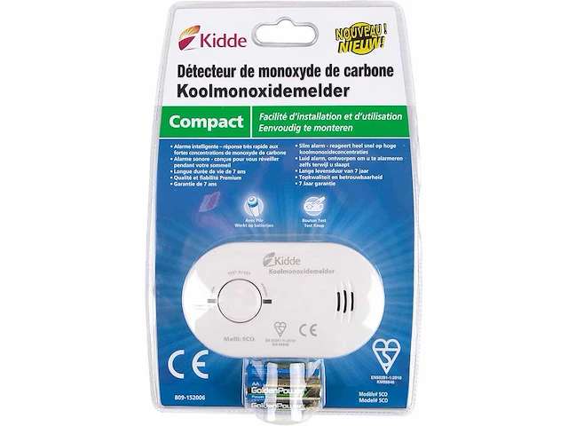 Kidde 5co koolmonoxidemelder - afbeelding 2 van  2