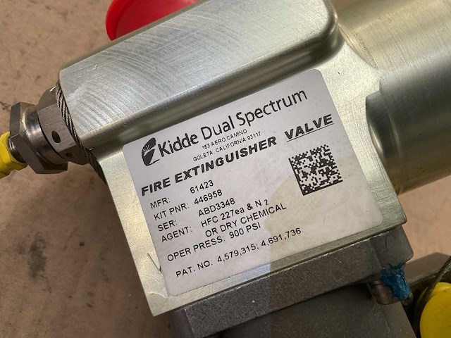 Kidde dual spectrum fire extinguisher valve (3x) - afbeelding 3 van  6
