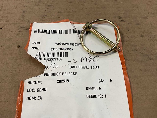 Kidde dual spectrum quick release pin (20x) - afbeelding 3 van  3