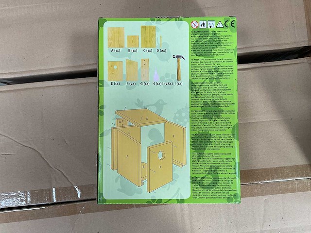 Kids - doe-het-zelf nestkast (96x) - afbeelding 2 van  2