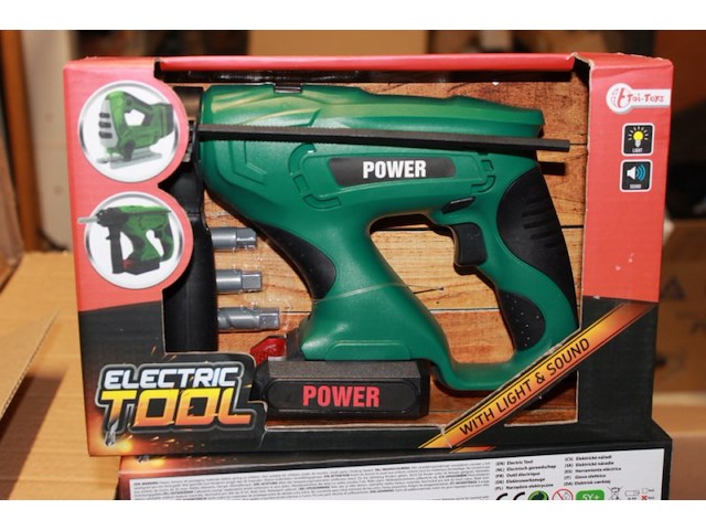 Kids boormachine speelgoed 1 x in ds 14 - afbeelding 2 van  3