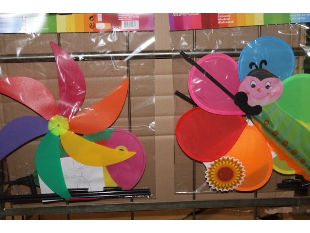 Kids windmolen set assortie 18 stuks mix geleverd - afbeelding 9 van  9