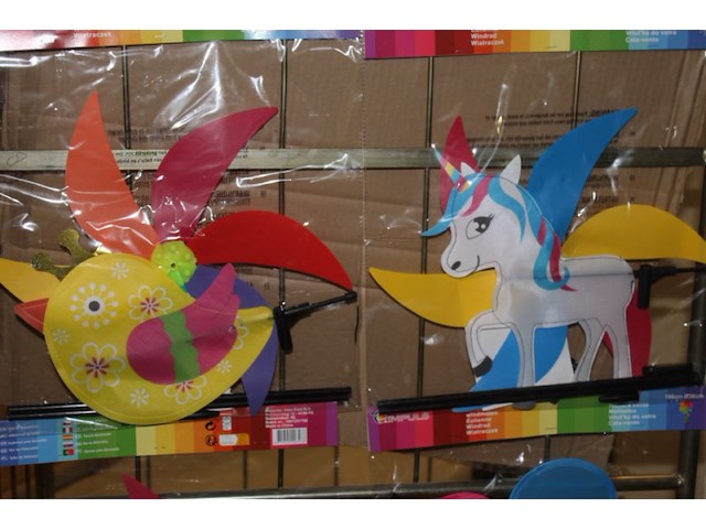 Kids windmolen set assortie 24 stuks mix geleverd - afbeelding 8 van  9