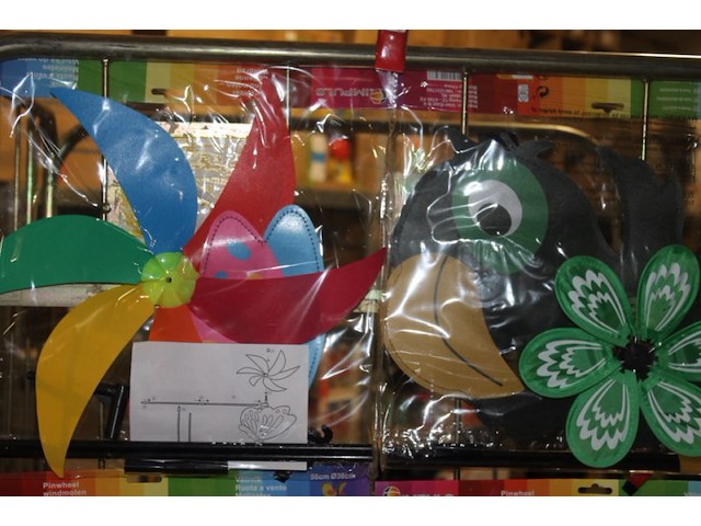 Kids windmolen set assortie 24 stuks mix geleverd - afbeelding 7 van  9