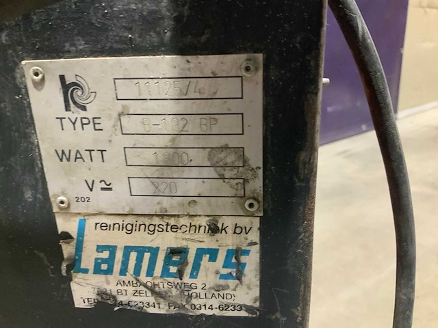 Kiekens b192 bp industriële stofzuiger - afbeelding 3 van  3
