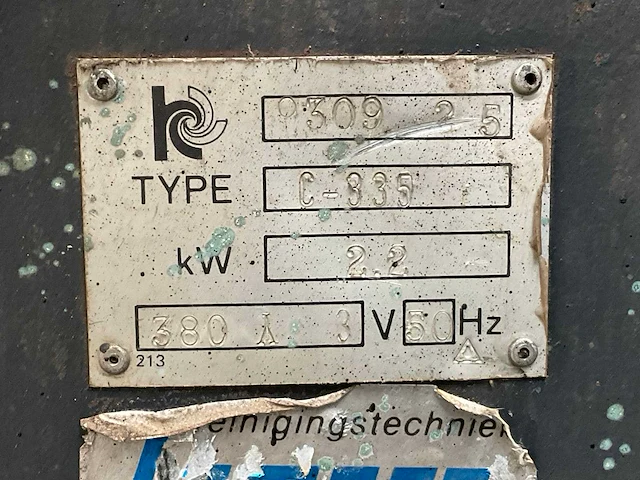 Kiekens c-335 industriële stofzuiger - afbeelding 4 van  4