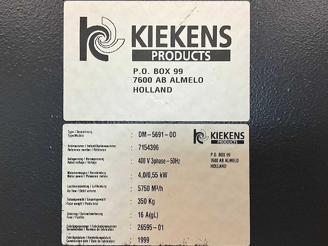 Kiekens dm-5691-00 motafzuiging - afbeelding 3 van  11