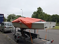 Kielboot, kielzugvögel, incl. heku 900 boottrailer - afbeelding 13 van  23