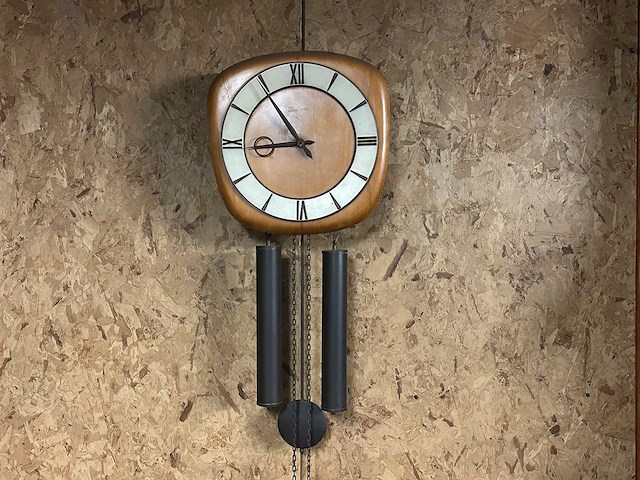 Kieninger - wandklok jaren '60 - afbeelding 1 van  3