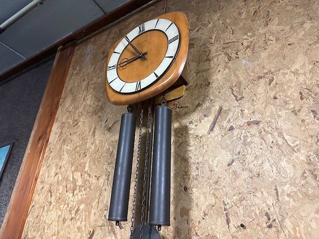 Kieninger - wandklok jaren '60 - afbeelding 2 van  3