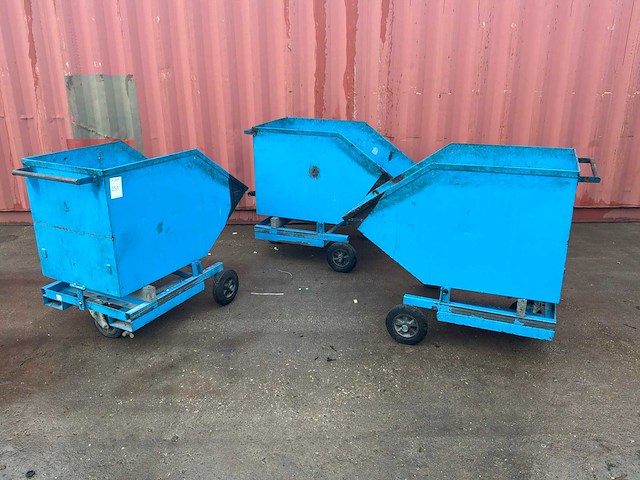 Kiep-/kantel container (3x) - afbeelding 1 van  5