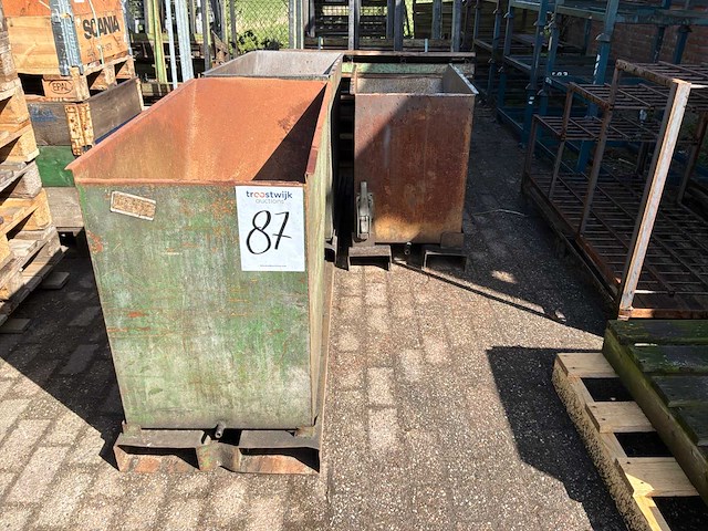 Kiep / kantelbak (3x) - afbeelding 1 van  3