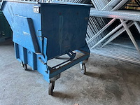 Kiepbak 800 liter v.v. heftrucksledes - afbeelding 3 van  5