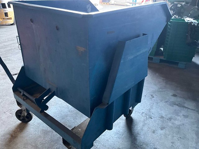 Kiepbak 800 liter v.v. heftrucksledes - afbeelding 5 van  5