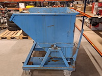 Kiepbak heftruck, indapp, skb 675, blauw - afbeelding 4 van  7