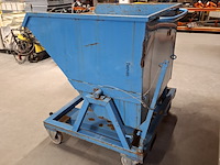 Kiepbak heftruck, indapp, skb 675, blauw - afbeelding 5 van  7