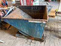 Kiepbak heftruck, kruizinga, blauw - afbeelding 6 van  6