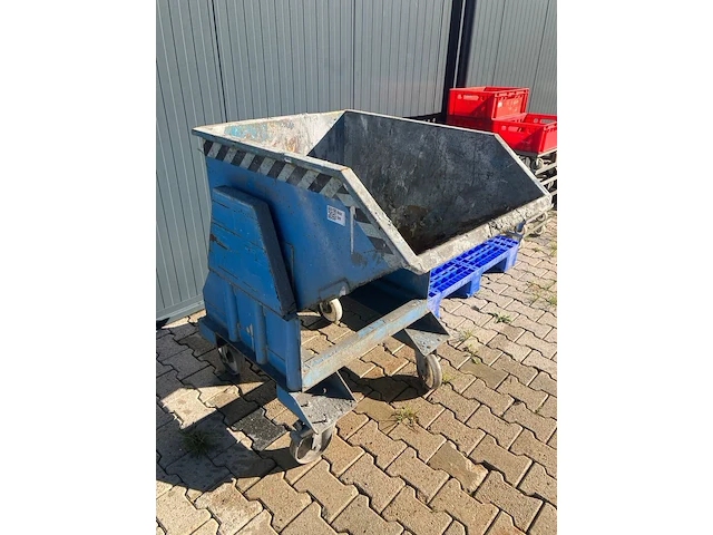 Kiepbak met heftruckslede, b - afbeelding 1 van  6