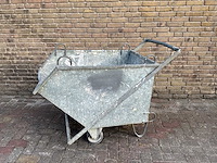 Kiepbak verrijdbaar gegalvaniseerd - afbeelding 1 van  4